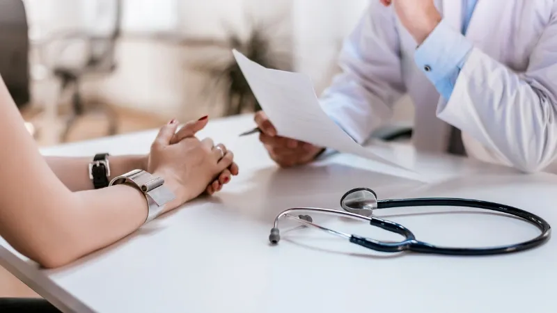 Hormone therapy consultation.